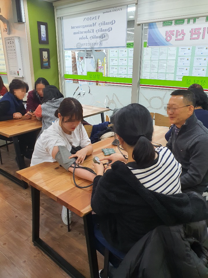 기본간호 수업모습